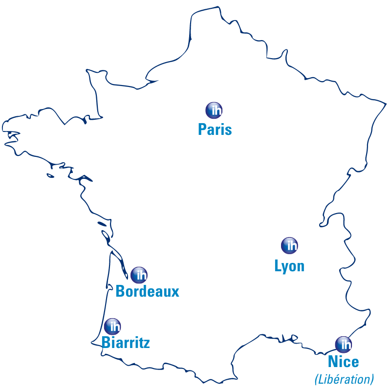 Carte de France IH